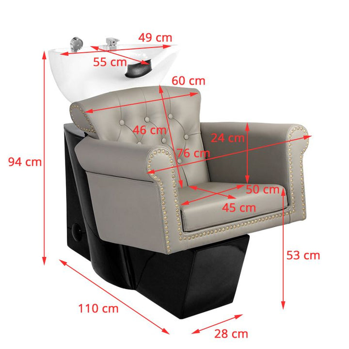 Lavatesta Gabbiano Berlino Grigio 2