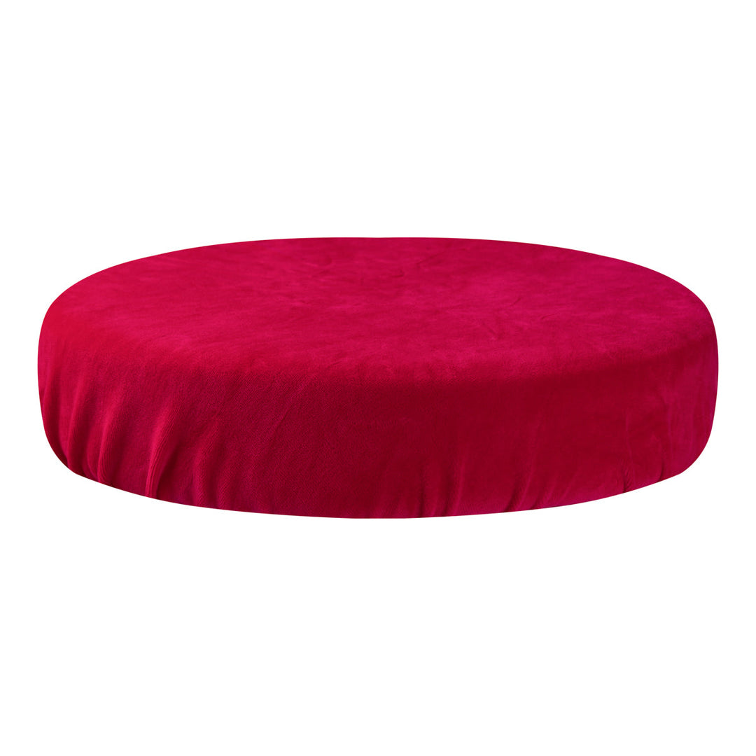 Coprisedia sgabello Velluto Fucsia 1