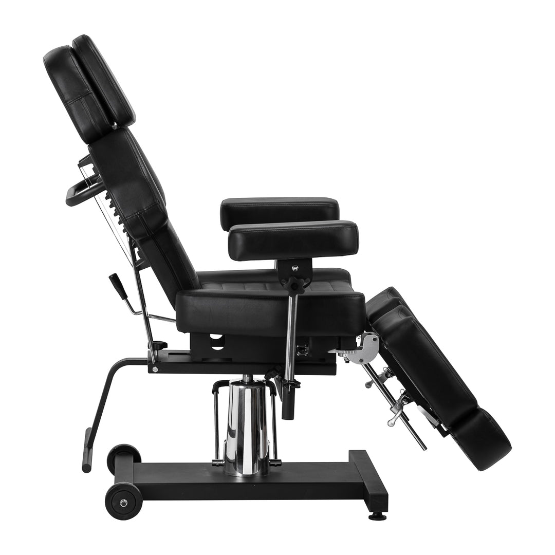 Poltrona Tatuaggio Idraulica Pro Ink 601A Nero - immagine 4