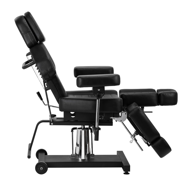 Poltrona Tatuaggio Idraulica Pro Ink 601A Nero - immagine 5