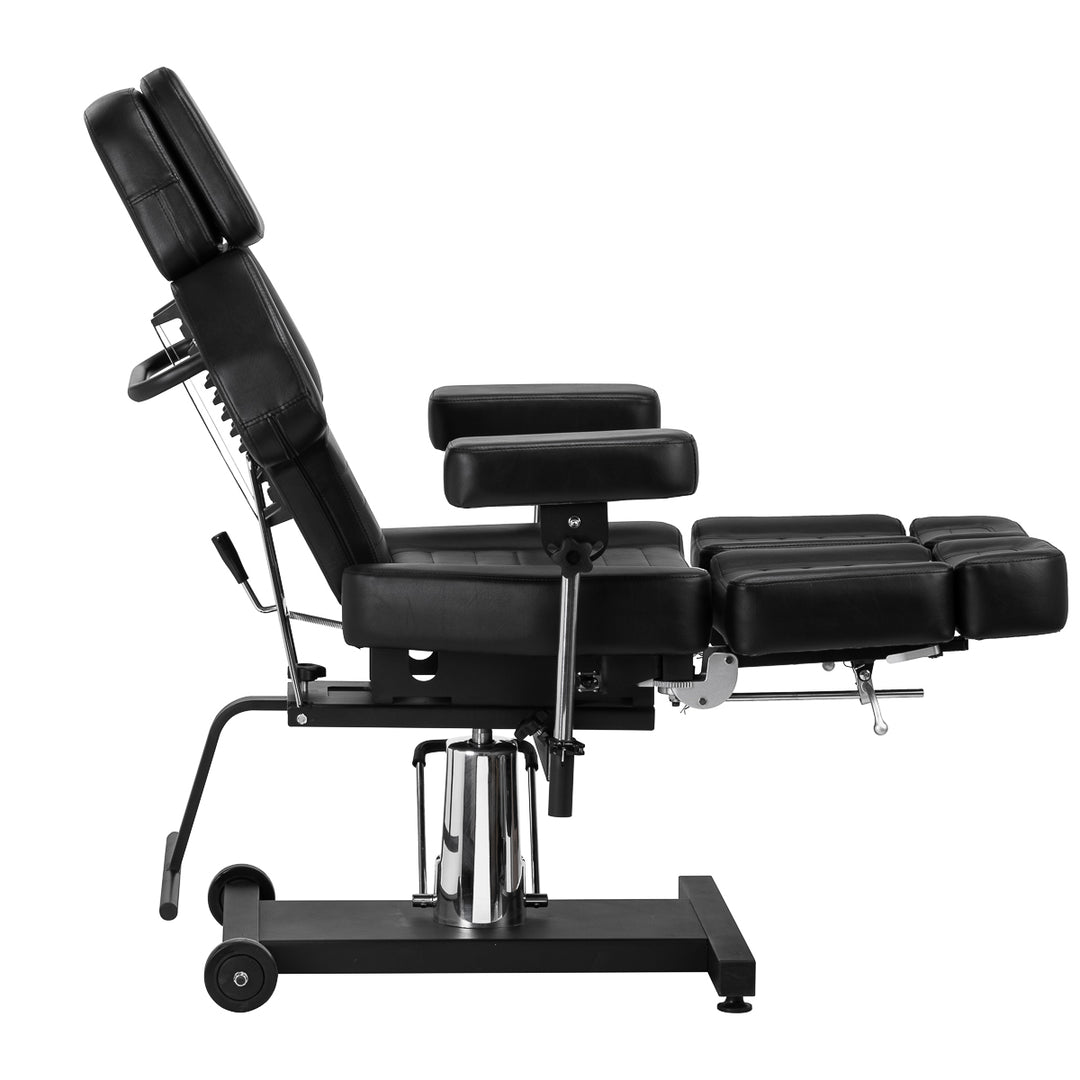 Poltrona Tatuaggio Idraulica Pro Ink 601A Nero - immagine 6