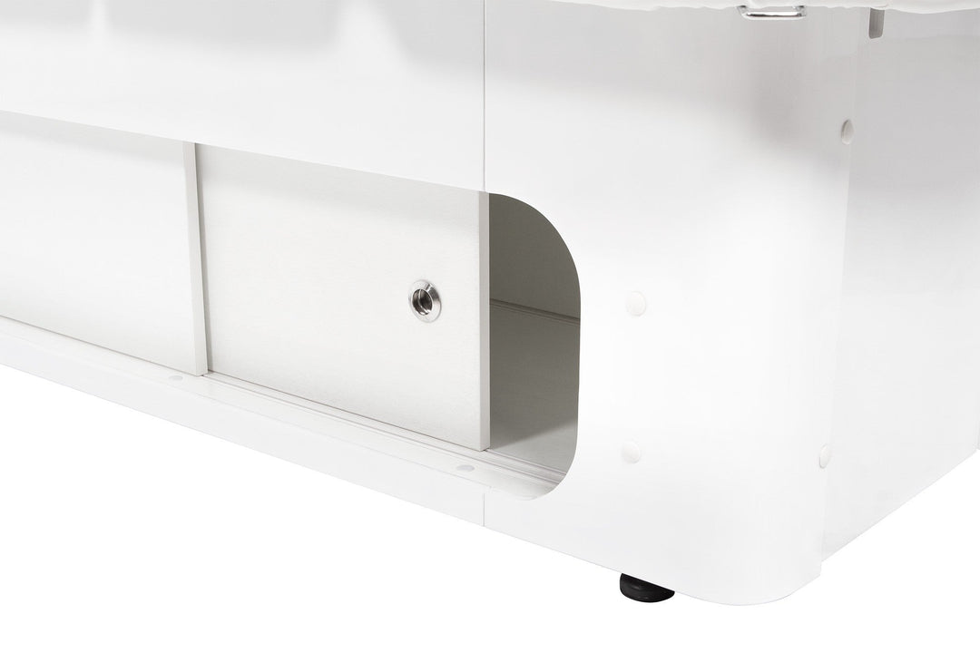 Lettino massaggio Elettrico Riscaldato Keid Bianco