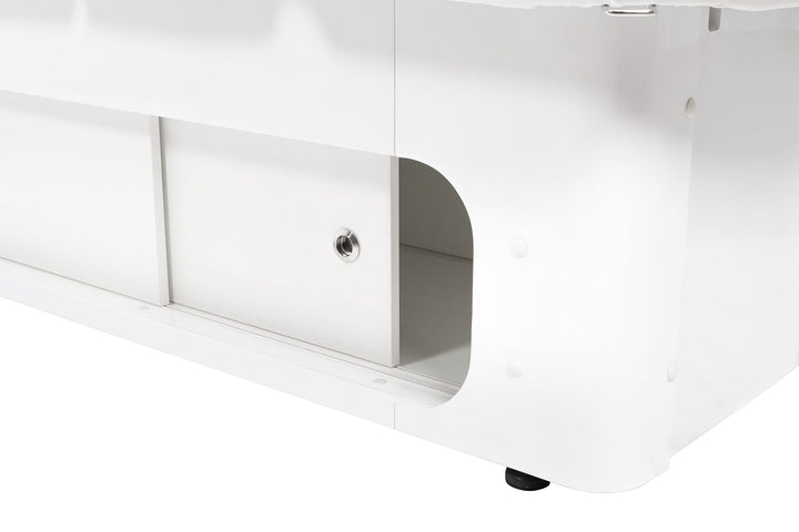 Lettino massaggio Elettrico Riscaldato Keid Bianco