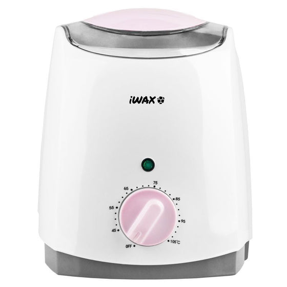 Scaldacera Pentola iWax 800ml 200W Bianco-Rosa