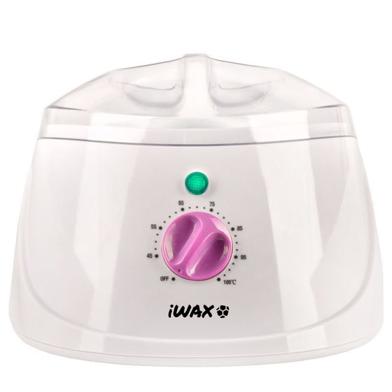 Scaldacera Pentola iWax 400ml 150W Bianco-Rosa