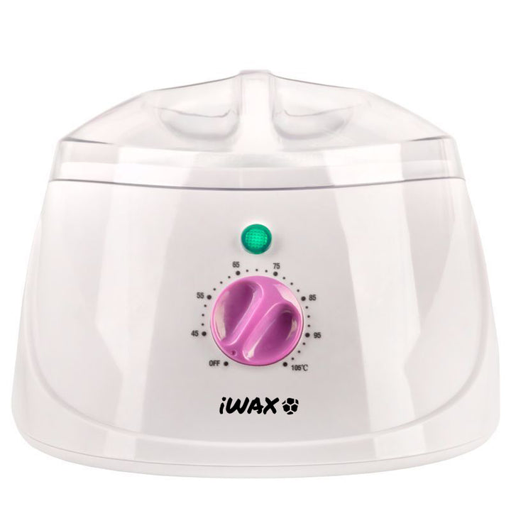 Scaldacera Pentola iWax 400ml 150W Bianco-Rosa