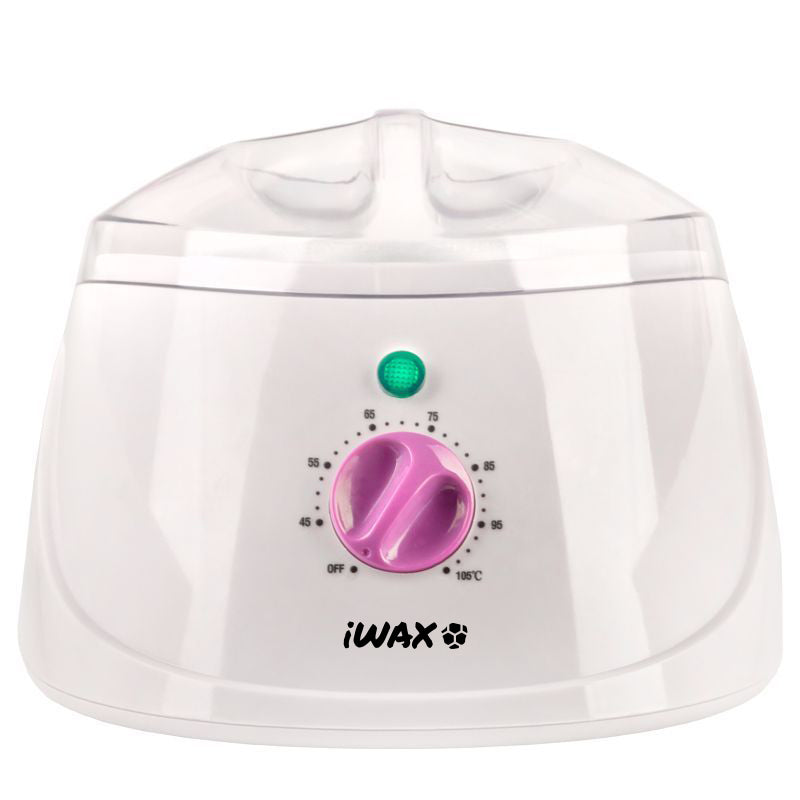 Scaldacera Pentola iWax 400ml 150W Bianco-Rosa