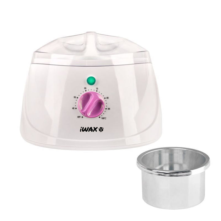 Scaldacera Pentola iWax 400ml 150W Bianco-Rosa - immagine 2