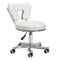 Sgabello con Ruote 9266 Bianco
