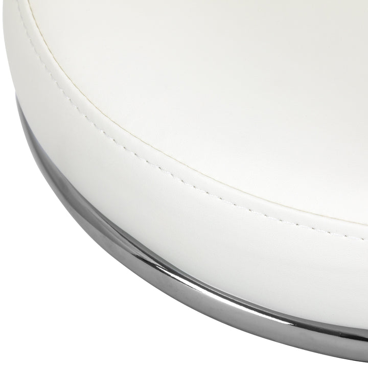 Sgabello con Ruote 9266 Bianco - immagine 5