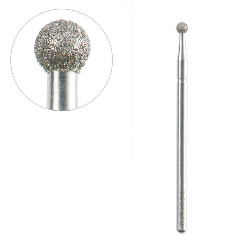 Acurata Punte fresa pedicure Diamante Palloncino Rotondo ⌀2.5/2.5 mm 1