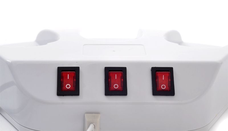 Scaldacera Rullo iWax Trio 120W Bianco-Giallo - immagine 4