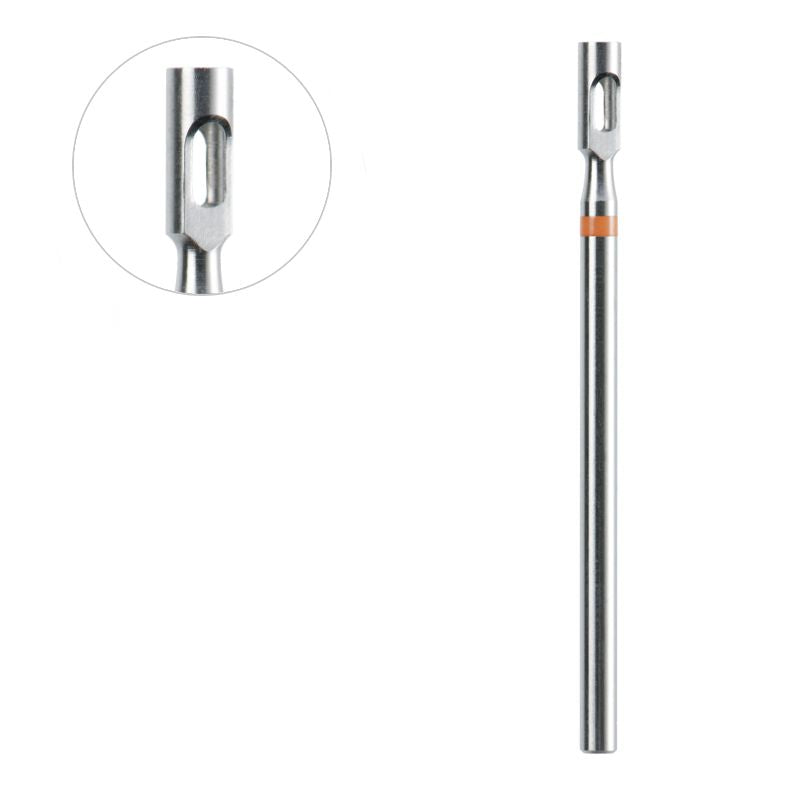 Acurata Punte fresa pedicure INOX Arrampicata Piatto ⌀2.7/7.5 mm Molto Leggera 1