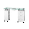 Tavolo da Manicure 013B Bianco con Aspiratore