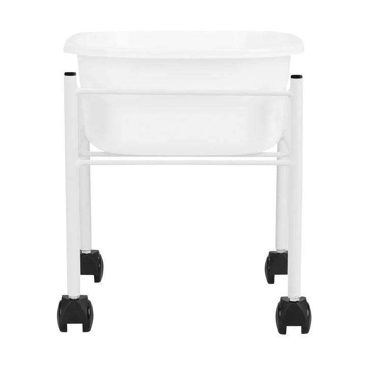 Pediluvio con Ruote Bianco - immagine 4