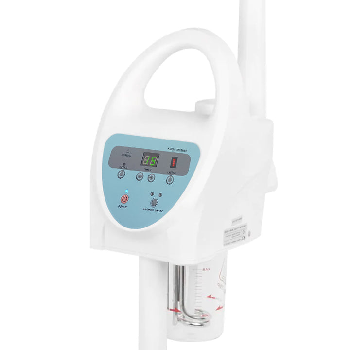 Vaporizzatore Estetica con Ozono e Aromaterapia e Regolazione Vapore Azzurro Sonia H1106 - immagine 2