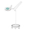 Lampada con Lente LED 60 SMD 5D su Stativo Elegante 6025 Bianca