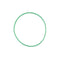 Woson Guarnizione in Silicone Verde per Autoclave 7L e 8L 7,5 mm