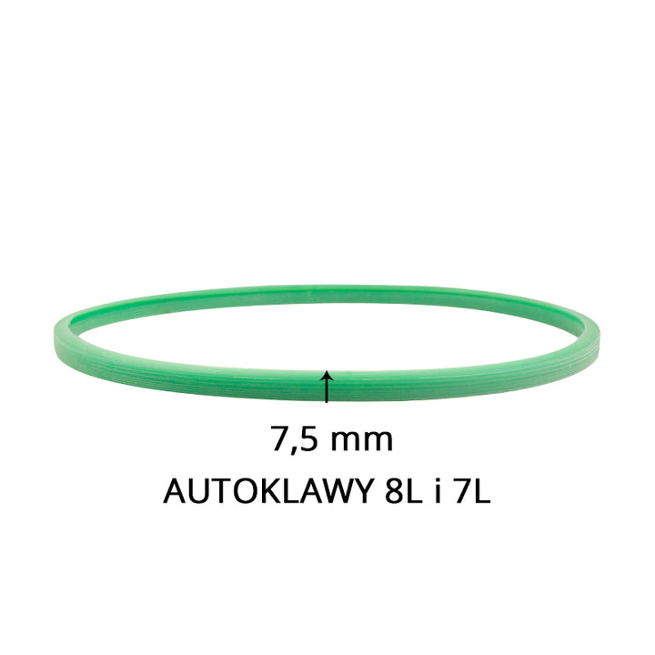 Woson Guarnizione in Silicone Verde per Autoclave 7L e 8L 7,5 mm 2