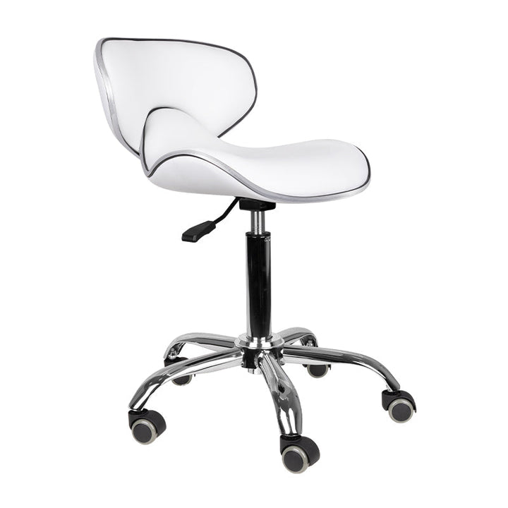 Sgabello ergonomico Gabbiano Q-4599 Bianco 1