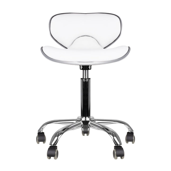 Sgabello ergonomico Gabbiano Q-4599 Bianco 2