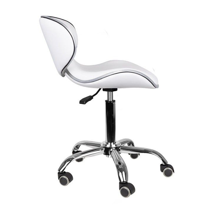 Sgabello ergonomico Gabbiano Q-4599 Bianco 4