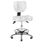 Sgabello con Ruote A-4299 Bianco