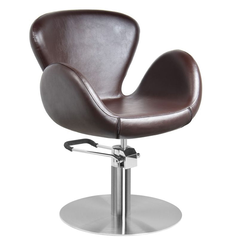 Poltrona Barbiere Gabbiano Amsterdam Marrone