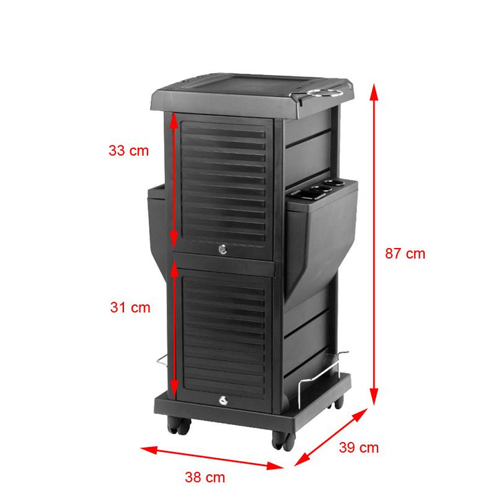 Carrello Parrucchiere Gabbiano 100C Nero - immagine 3