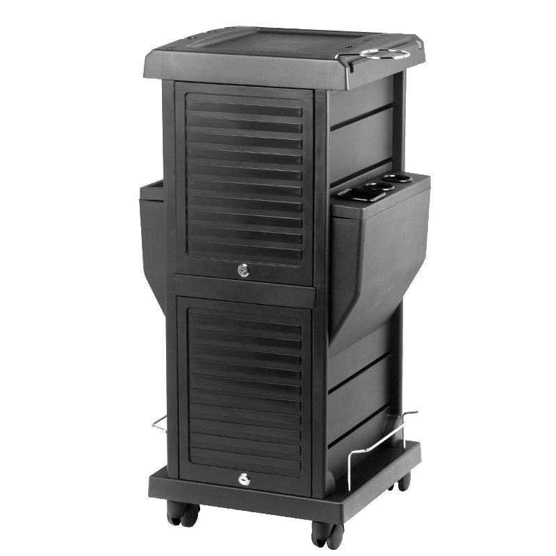 Carrello Parrucchiere Gabbiano 100C Nero
