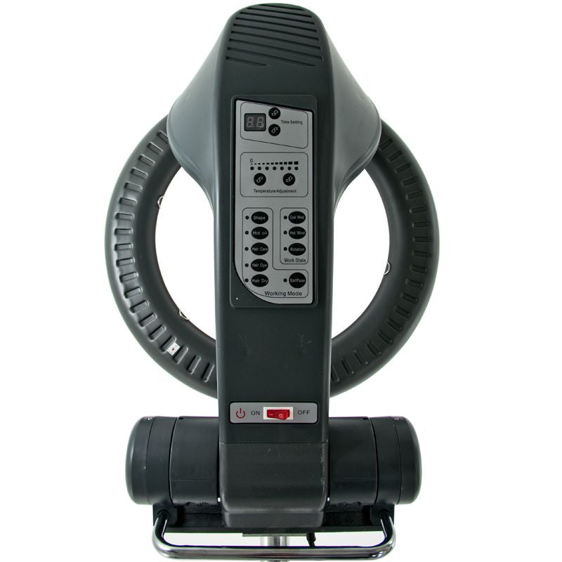Casco Asciugacapelli su Stativo Gabbiano Infrazone FL-101S Grigio - immagine 6