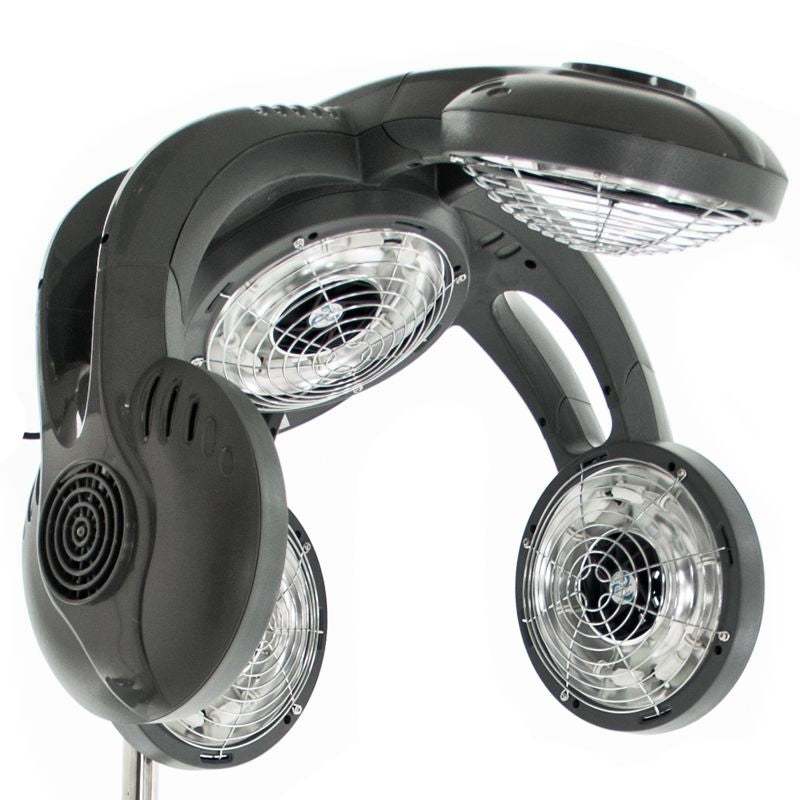 Casco Asciugacapelli su Stativo Gabbiano Infrazone GL-505S Grigio - immagine 5