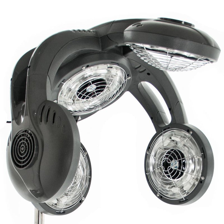 Casco Asciugacapelli su Stativo Gabbiano Infrazone GL-505S Grigio - immagine 5