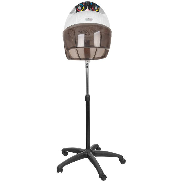 Casco Asciugacapelli su Stativo Gabbiano Centurion LVI-203S Velocità Tripla Ionic Bianco - immagine 3