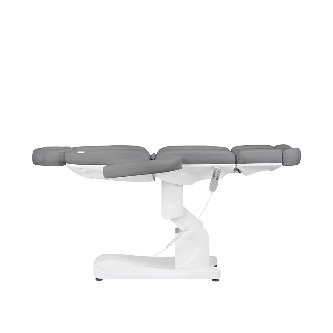 Poltrona Estetica Elettrica Azzurro 708A 4 Motori Grigia - immagine 5