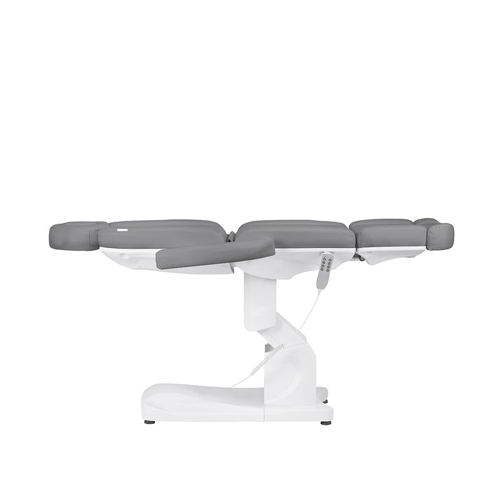 Poltrona Estetica Elettrica Azzurro 708A 4 Motori Grigia - immagine 5