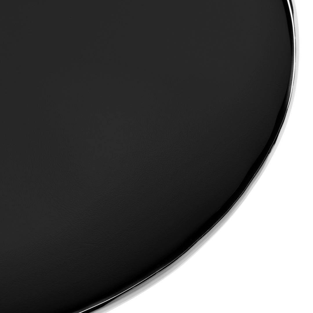 Sgabello Ergonomico con Ruote Gabbiano Q-4599 Nero - immagine 5