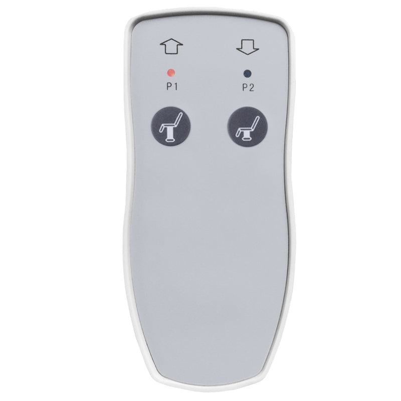 Poltrona Estetica Elettrica Azzurro 706 1 Motore Pedi Nera - immagine 4