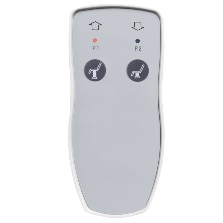 Poltrona Estetica Elettrica Azzurro 706 1 Motore Pedi Nera - immagine 4