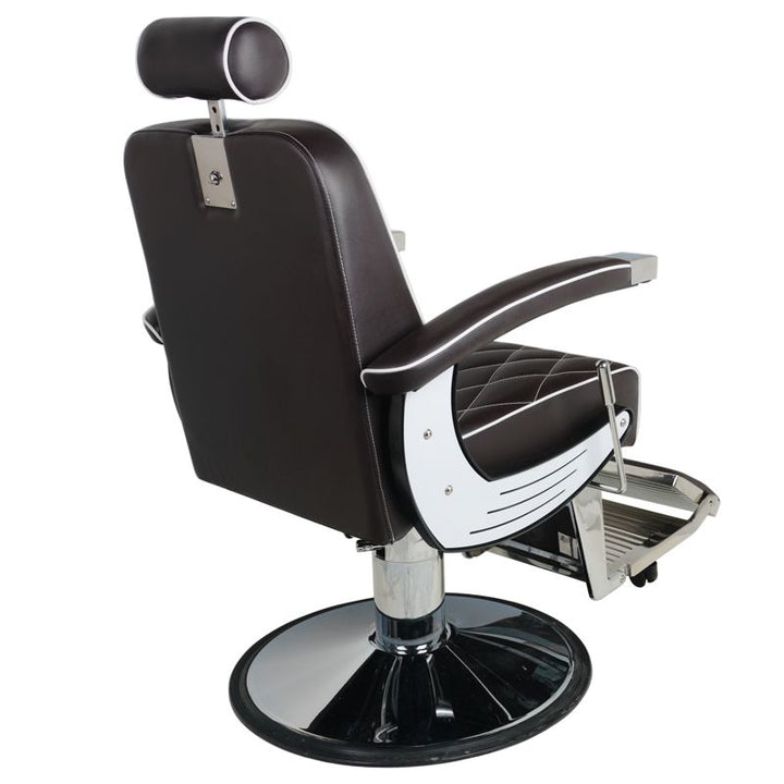 Poltrona Barbiere Gabbiano Imperial Marrone - immagine 5