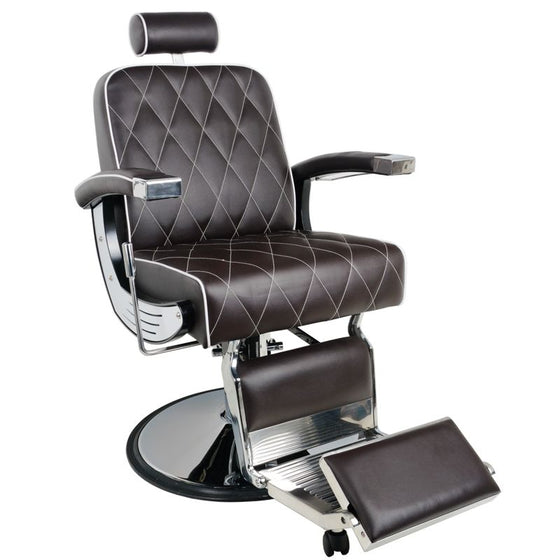 Poltrona Barbiere Gabbiano Imperial Marrone