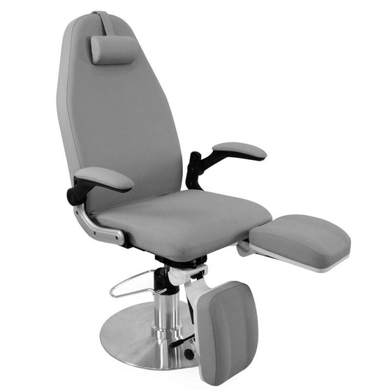 Poltrona estetista idraulica Azzurro 713A Grigio