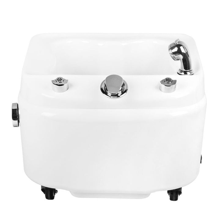 Pediluvio con Idromassaggio Azzurro A023 Bianco - immagine 2