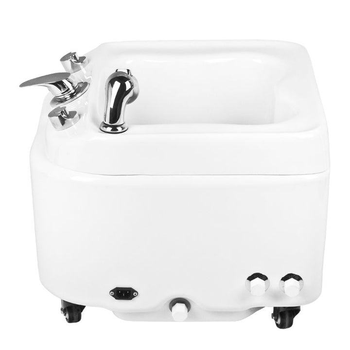 Pediluvio con Idromassaggio Azzurro A023 Bianco - immagine 3