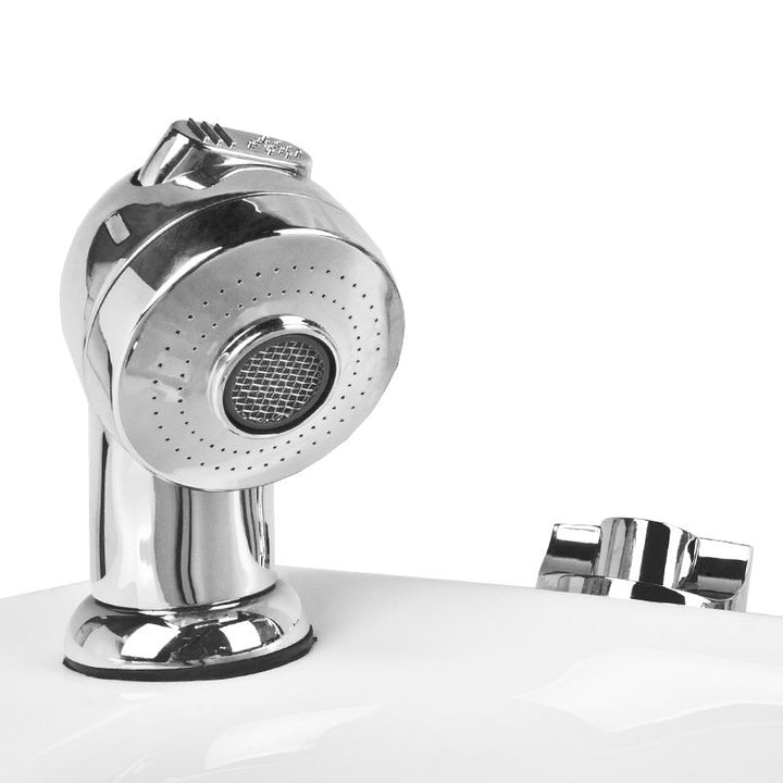Pediluvio con Idromassaggio Azzurro A023 Bianco - immagine 6