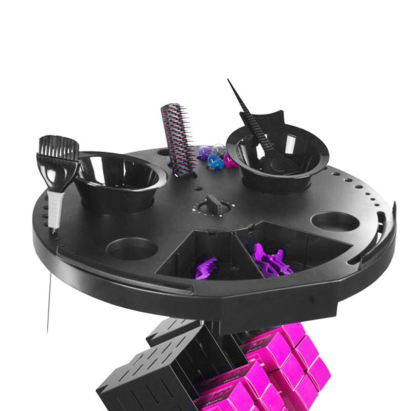 Carrello Parrucchiere Tavolo Gabbiano 188 Timer Nero - immagine 5
