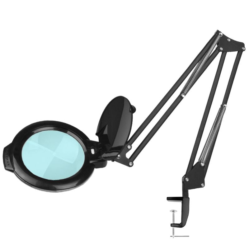 Lampada con Lente LED SMD 5D a Morsetto Glow Moonlight 8013 Nera