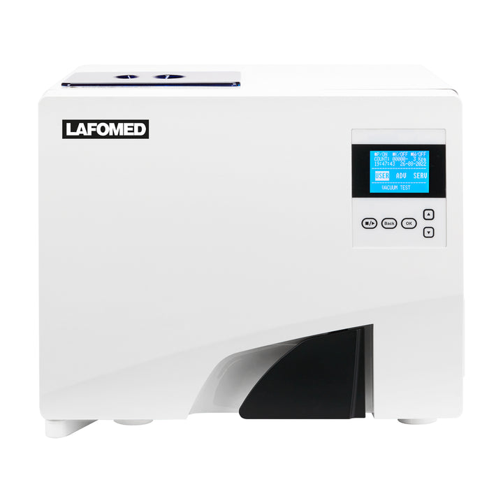 Autoclave Lafomed Premium Line LFSS12AA LCD con Stampante 12 L Classe B Medicale - immagine 2