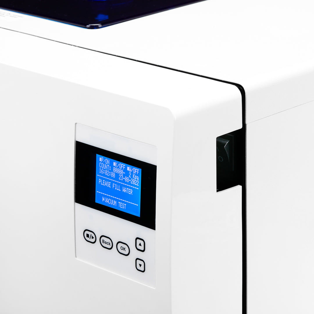 Autoclave Lafomed Premium Line LFSS12AA LCD con Stampante 12 L Classe B Medicale - immagine 5
