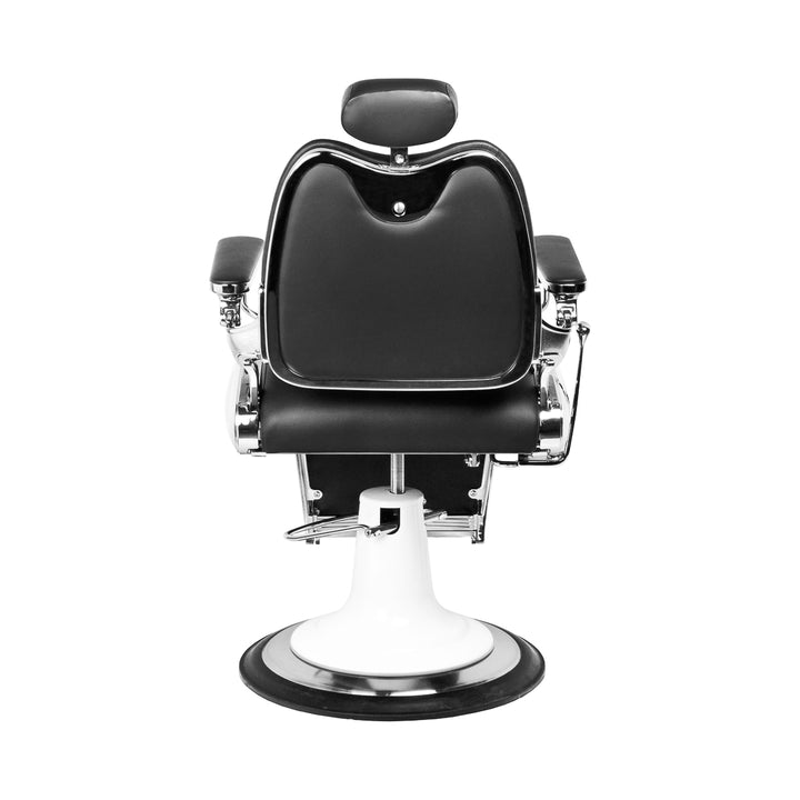 Poltrona Barbiere Gabbiano Moto Style Nero - immagine 6